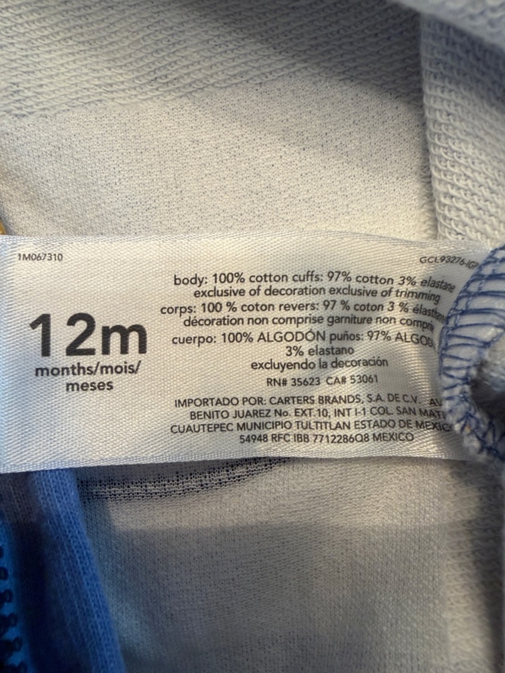 Carter’s Baby Boy 12M Bundle Sleep & Play One Pieces Lot of 3 NWT & NWT Included - Picture 7 of 15